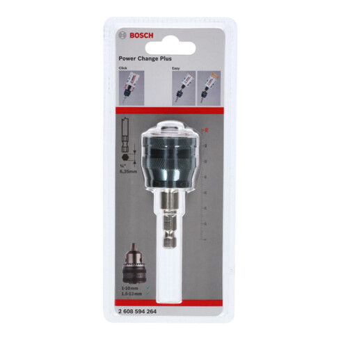 Mandrin Bosch PC Plus 3/8", 8,7 mm