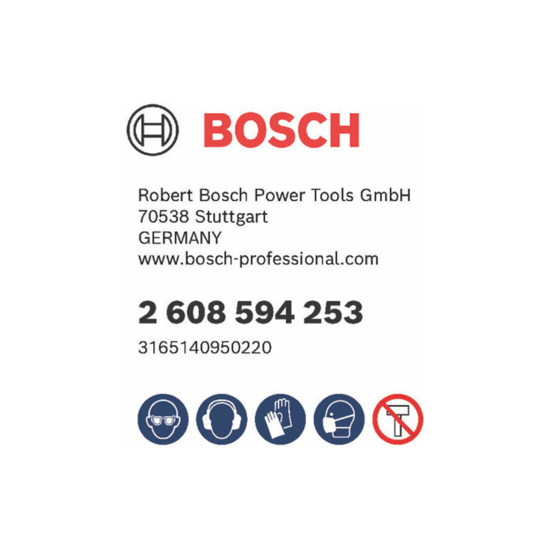Mandrin Bosch PC Plus 3,8", 8,7 mm foret à centrer HSS-G 7,15 x 85 mm