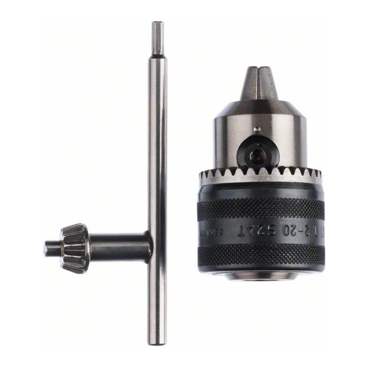 Mandrin de perçage Bosch jusqu'à 13 mm 1,5 - 13 mm 1/2" - 20 avec dispositif de sécurité de la force de serrage