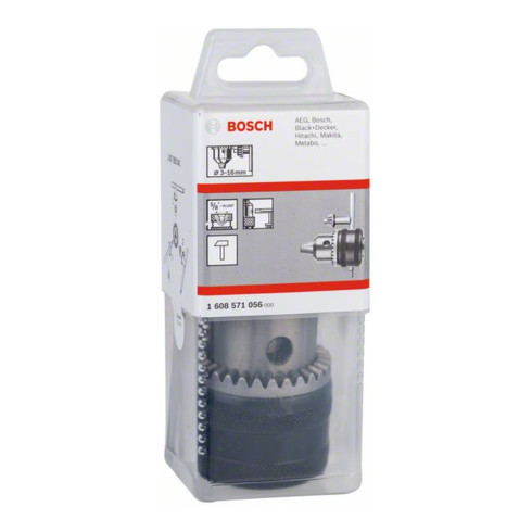 Mandrin de perçage pour araignée Bosch jusqu'à 16 mm 3 - 16 mm 5/8" - 16