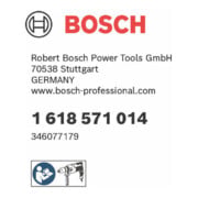 Mandrin de perçage pour engrenages Bosch jusqu'à 13 mm 2,5 - 13 mm SDS plus avec dispositif de blocage de la force de serrage-4