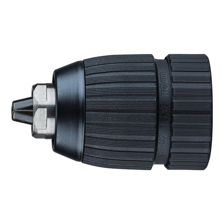 Mandrin de perceuse à serrage rapide D. serrage 1-10 mm 1/2po.-20 rotation à dro