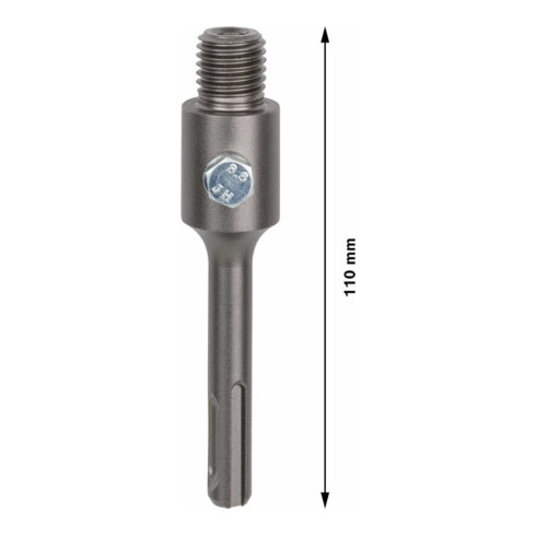 Tige Bosch SDS-plus pour carotteuses avec M16