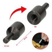 Mandrin pour disque de ponçage, 6 mm-2