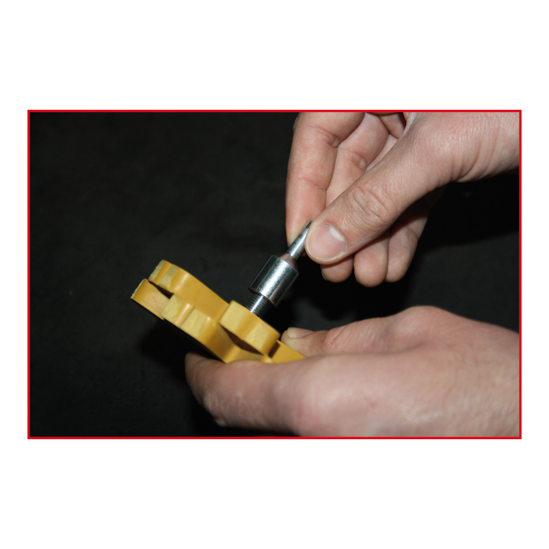 Mandrin pour disque de ponçage, 6 mm