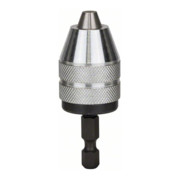 Bosch Mandrino autoserrante fino a 10 mm, 1-6 mm, codolo esagonale esterno da 1/4"