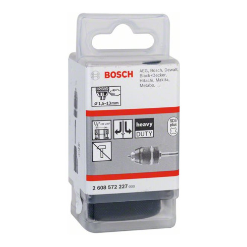 Bosch Mandrino autoserrante SDS plus da 1,5 a 13 mm