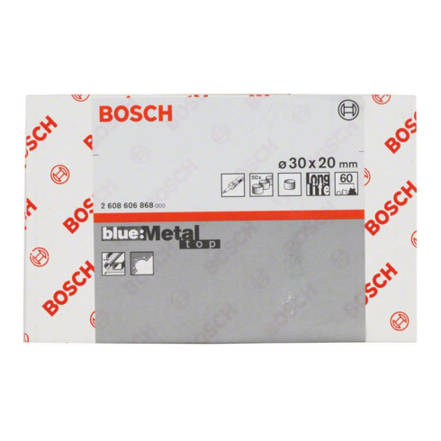 Bosch Manicotto abrasivo X573 per metallo, Ø30mm 20mm 60