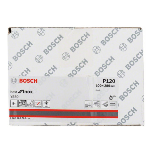 Bosch Manicotto abrasivo Y580, 100x285mm 90mm 120