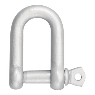 Schäkel forgé 1/4 pouce, axe, charge approx. 0,1 t