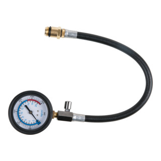 Manomètre de compression KS Tools 0-20 bar avec flexible