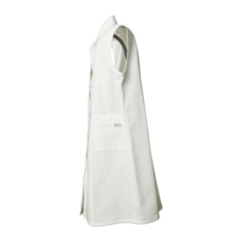 Manteau sans manches femme Planam BW blanc