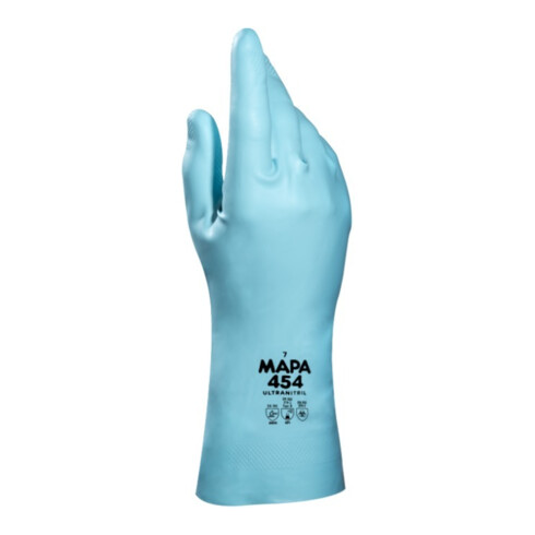 MAPA Gants chimiques Ultranitril 454 Taille 8