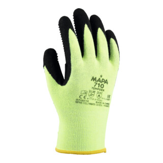 Mapa Handschuhe Temp-Dex 710, gelb/schwarz