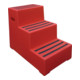 Marchepied p. charges lourdes marches incl. plateforme 3 H. plateforme 620 mm pl-1