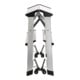 Marchepied pliant 2 marches hauteur plateforme 440 mm aluminium mobile