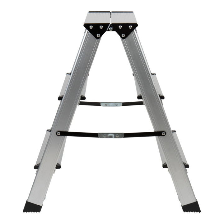 Marchepied pliant STIER 2 x 3 marches à double accès,150 kg