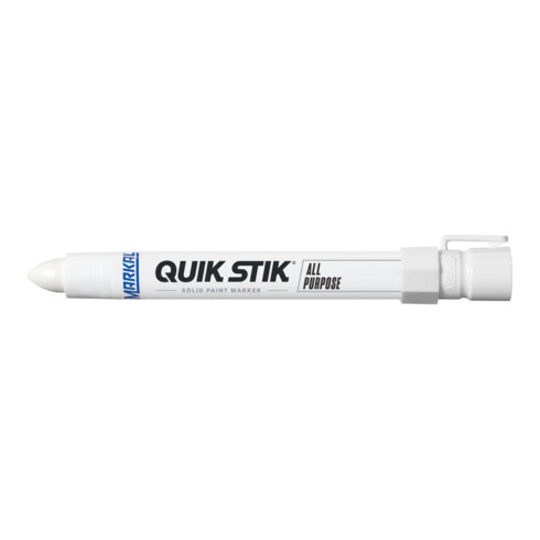 MARKAL Bâton de peinture avec support à molette Quik Stik, Couleur d'écriture: W