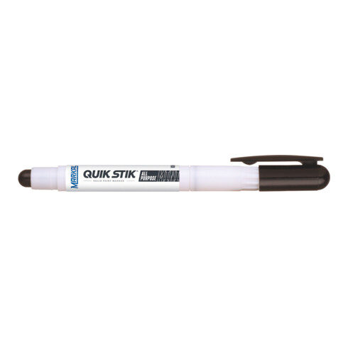 MARKAL Bâton de peinture avec support à molette Quik Stik mini, Couleur d'écriture: BL