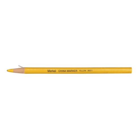 MARKAL China Marker jaune avec enveloppe en papier