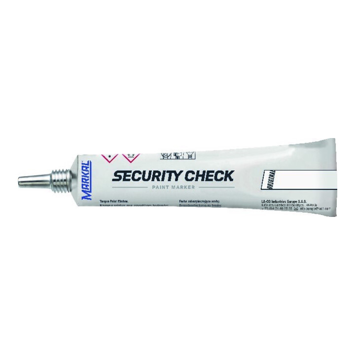 MARKAL Marqueur frein filet Security Check, 50 ml, Couleur d'écriture: W