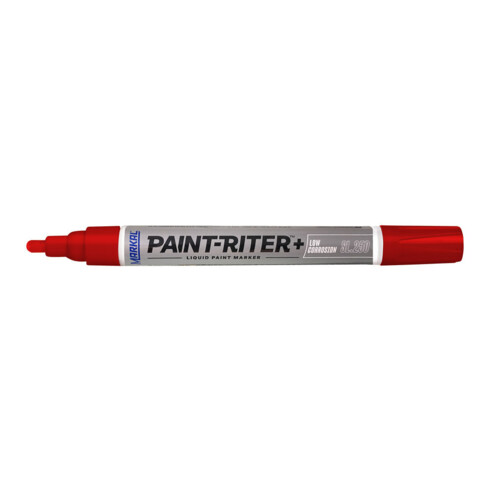 MARKAL Paint-Riter+ Marqueur de peinture faible corrosion SL250 rouge