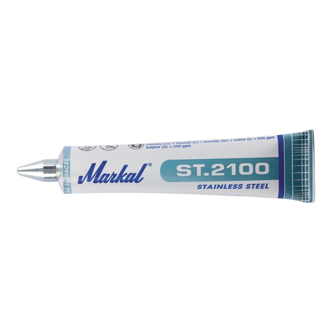 MARKAL Tube marqueur INOX, Couleur d'écriture: R