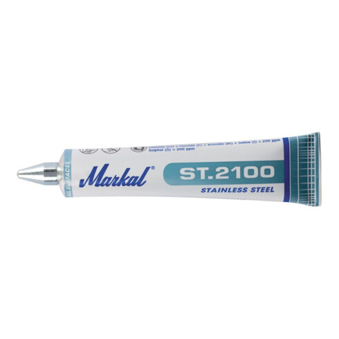 MARKAL Verftube RVS, Schrijfkleur: R