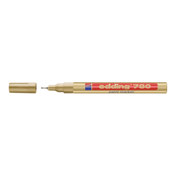Marqueur à encre 780 doré graduation 0,8 mm pointe ronde