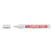 Marqueur à encre EDDING 750 blanc graduation 2-4 mm pointe ronde