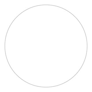 Eichner Marqueur d’emplacement rond en PVC