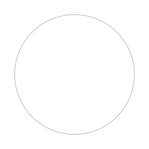 Marqueur d'emplacement Eichner Ronde PVC