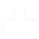 Marqueur d'emplacement Eichner Té PVC blanc-1