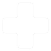 Marqueur d'emplacement Eichner X-pièce PVC