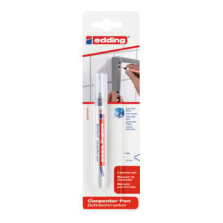 Marqueur Edding point de perçage 8850 rond, noir, largeur de ligne 0.7-1mm