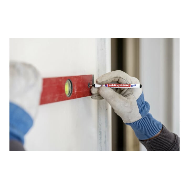 Marqueur Edding point de perçage 8850 rond, noir, largeur de ligne 0.7-1mm