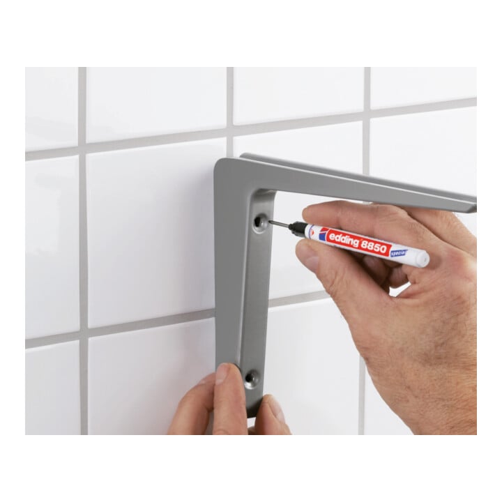 Marqueur Edding point de perçage 8850 rond, noir, largeur de ligne 0.7-1mm