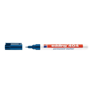Marqueur permanent 404 bleu graduation 0,75 mm pointe ronde EDDING