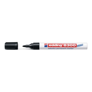 Marqueur permanent 8300 industry noir graduation 1,5-3 mm pointe ronde