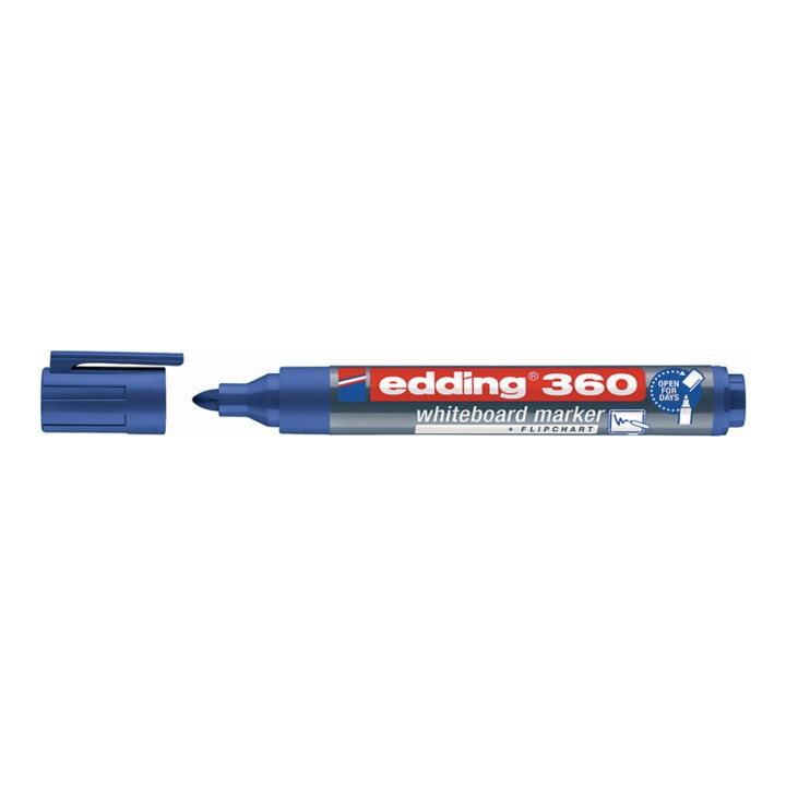Marqueurs p. tableau blanc 360 bleu graduation 1,5-3 mm pointe ronde