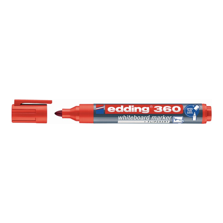Marqueurs p. tableau blanc 360 rouge graduation 1,5-3 mm pointe ronde