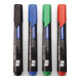 Marqueurs p. tableau blanc bleu/vert/rouge/noir graduation 1,5-3 mm pointe ronde-1