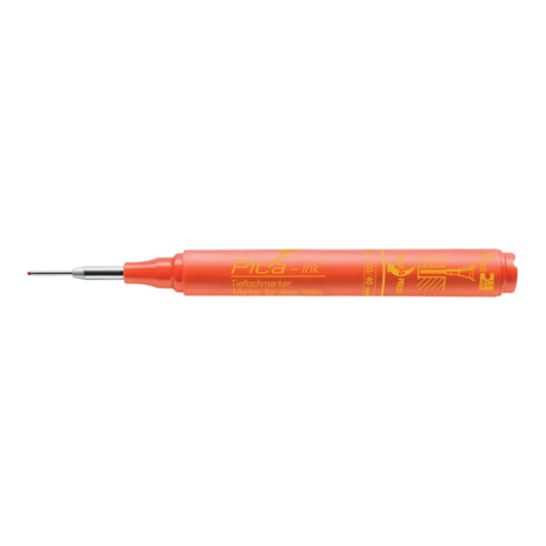 Marqueurs profondeur Pica-Ink rouge avec pointe télescopique PICA