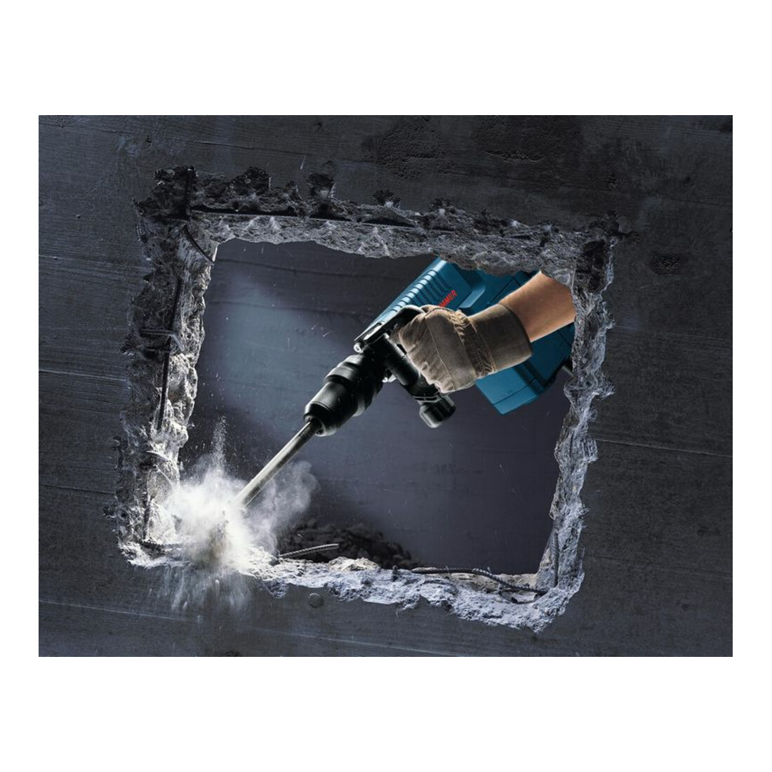 Marteau à percussion Bosch avec SDS-max GSH 11 E