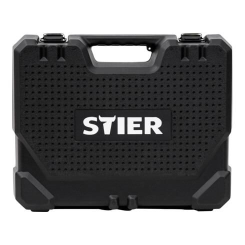 Marteau à percussion STIER SHB-T-4900, 800 W, 3,3 J, 0-4 900 coups/min, attachement SDS-Plus