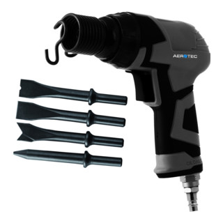 Marteau burineur pneumatique CSP 150 Set 4500 min-¹ 6 pans de 11 mm 4-5 J AEROTE