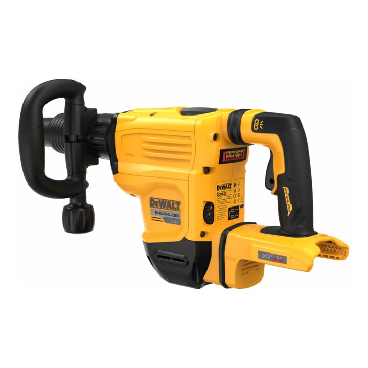 Marteau burineur sans fil DEWALT 54 volts XR FLEXVOLT SDS-max 6 kg, 10,5 joules - Version de base DCH832N-XJ