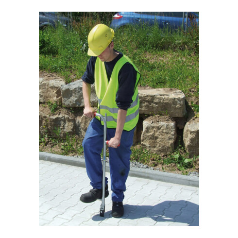 Marteau caoutchouc GH ERGO poids net 2,9kg noir manche L. 1000 mm PROBST