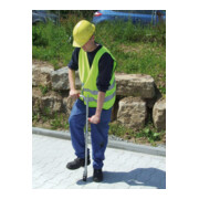 Marteau caoutchouc GH ERGO poids net 2,9kg noir manche L. 1000 mm PROBST