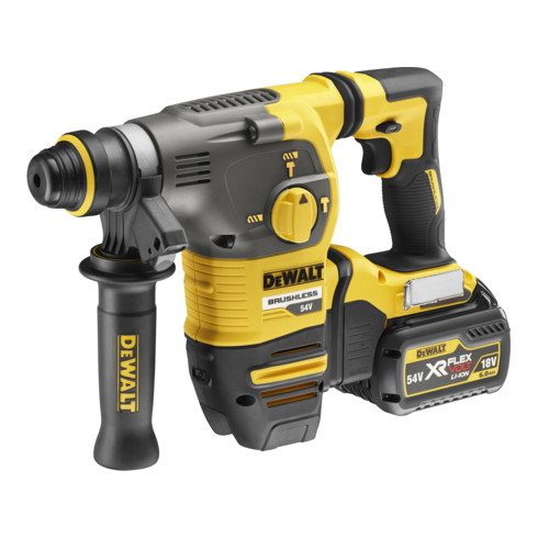 Marteau combiné à batterie DEWALT SDS-plus 54V DCH323T2-QW